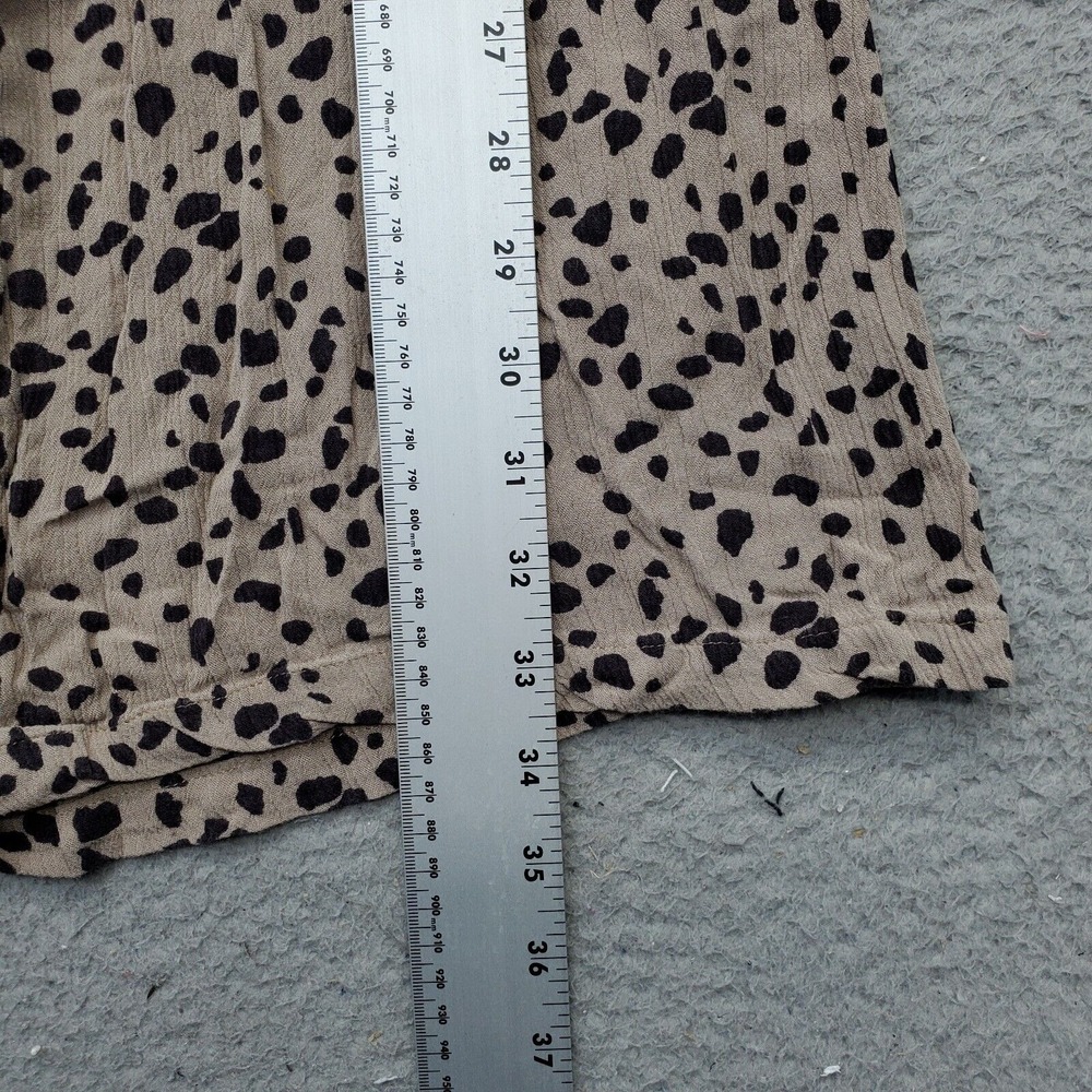 Angie Beige and Black Printed Palazzo Pants - Picture 3 of 8